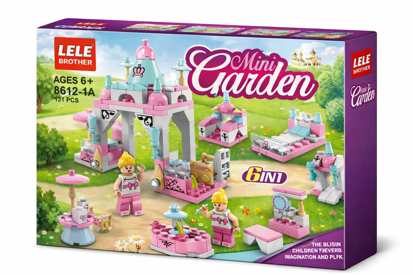 Mini Garden 6-in-1 Building Set