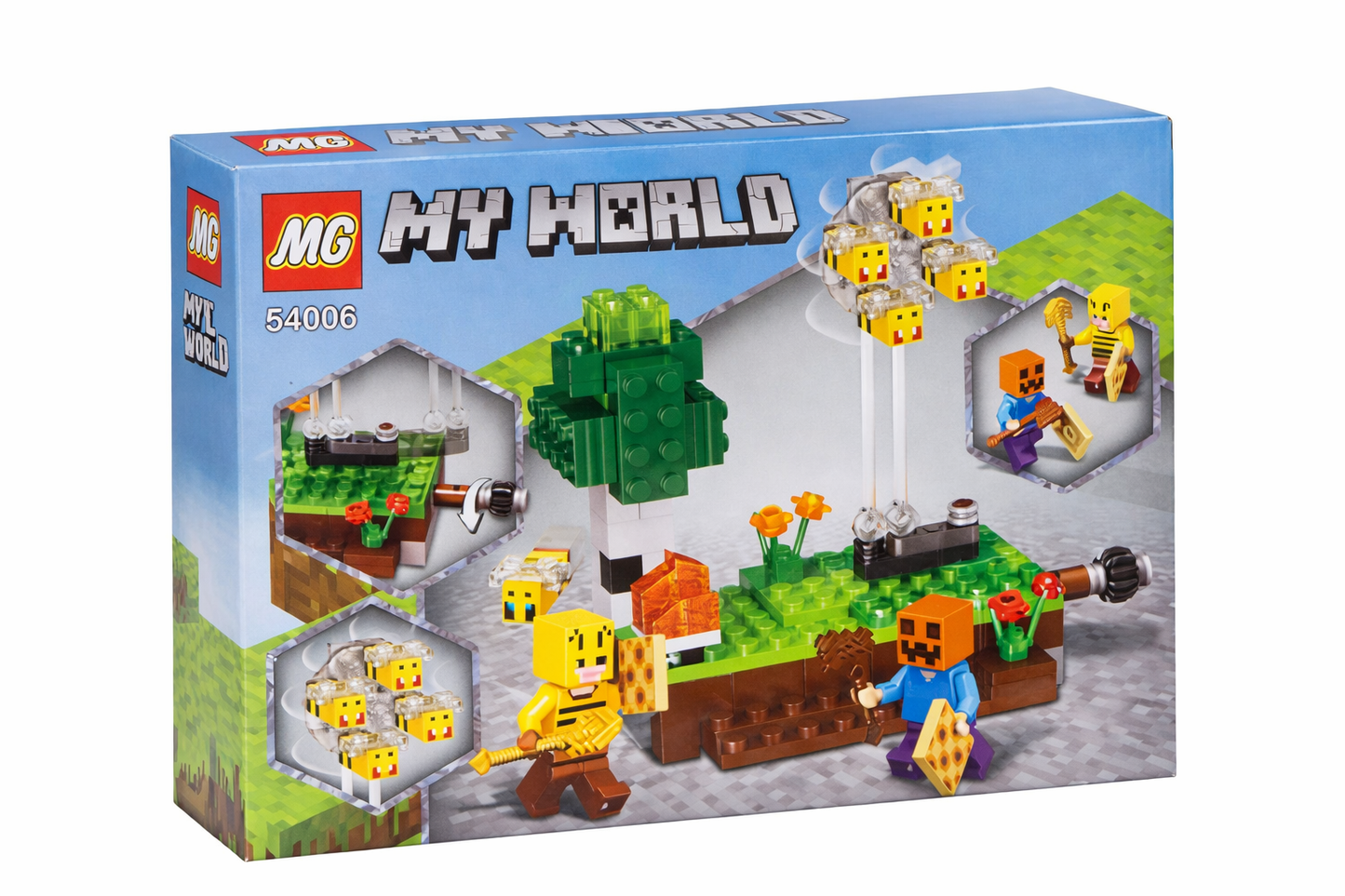 My World Bee Adventure Building Block Set